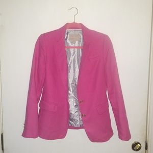 Banana Republic pink blazer (B)